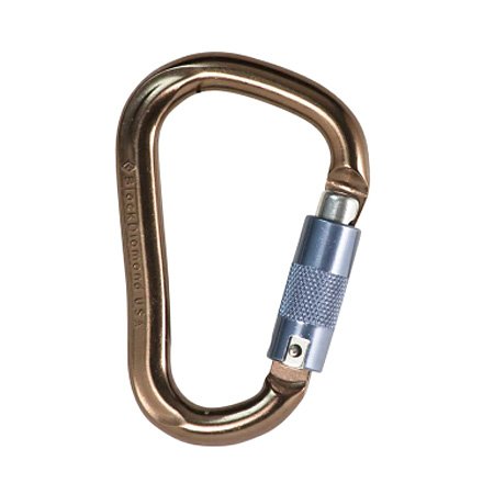 Black Diamond Rocklock TwistLock Carabiner Twist Lock (Colors May Vary)