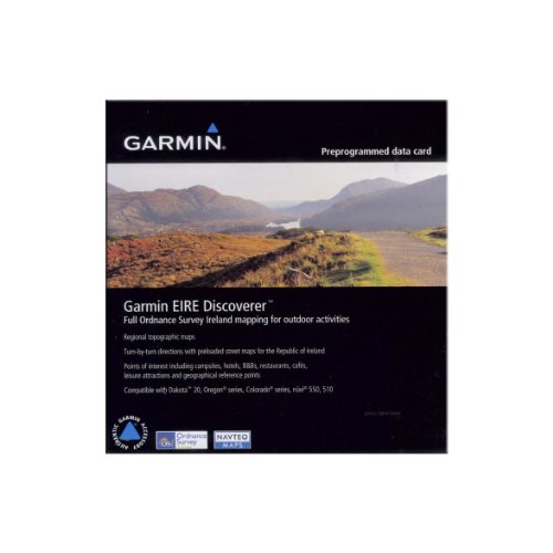 Buy Garmin EIRE Discoverer Ireland Map microSD Card Best Price.