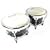 Bongo Drums (Tunable, Natural Heads and Curved Rims)