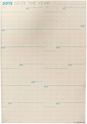 2015 Large Wall Calendar - Sunday First - Paper Surface