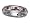 0.85 cttw Karina B(tm) Genuine Ruby Eternity Band Size 4 LIFETIME WARRANTY