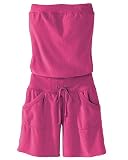 Terry knit romper