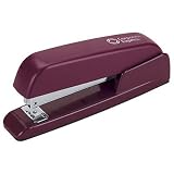 Desktop Stapler, Metal, Lightweight, Full Strip of Standard 1/4 Staples, Brgy CEB61019