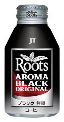 Cover image : (お徳用ボックス) ルーツ (Roots)  アロマブラック ボトル缶 300ml×24本