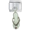 Low price Rhinestone Sandal White Italian Charm