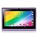 iRULU eXpro X1 7 Inch Quad Core Google Android Tablet PC, 1024*600 Resolution, 8GB Nand Flash, Wi-Fi, Games, Dual Cameras (Purple)