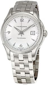 Hamilton Men's H32515155 Jazzmaster Viewmatic Silver Dial Watch by Hamilton