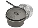 Bayou Classic 7412 12-Quart Cast Iron Dutch Oven with Dutch Oven Lid and Perforated Aluminum Basket
