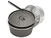 Bayou Classic 7412 12-Quart Cast Iron Dutch Oven with Dutch Oven Lid and Perforated Aluminum Basket