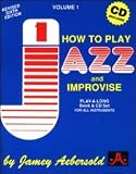 Vol. 1, How To Play Jazz & Improvise (Book & CD Set)