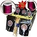 Jos Fauxtographee Abstract - Yellow Sewing Machine Thread on a textured canvas of pink - Coffee Gift