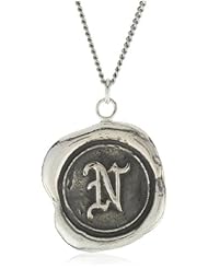 Pyrrha "talisman" Sterling Silver Letter Necklace