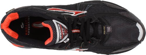 Brooks Men's Adrenaline Gtx M Red/Black/Silver Trainer 1101021D635 9.5 UK, 10.5 US