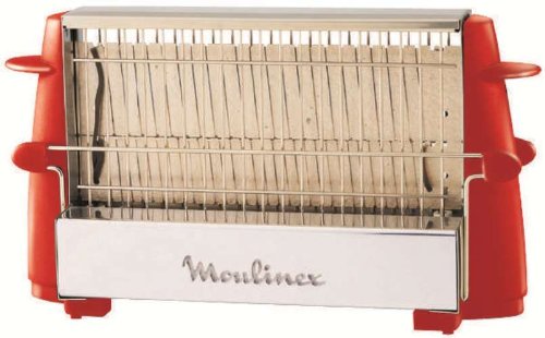 Moulinex A154 Toaster Vintage, rot