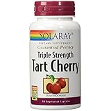 Solaray Triple Strength Tart Cherry -- 90 Vegetarian Capsules