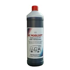 WC-MobilSept - Sanit�rkonzentrat - f�r Camping & Wohnmobile - 1000 ml Flasche - Sanit�rkonzentrat f�r mobile Toilettensysteme, vernichtet Ger�che zuverl�ssig