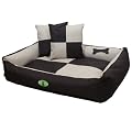 Hundebett "Queen" in 3 Gr�ssen mit sehr robustem Cordura Stoff. + 2 Kissen. Versandkostenfrei !!! (XL - ca. 110x90 cm)