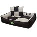 Hundebett "Queen" in 3 Gr�ssen mit sehr robustem Cordura Stoff. + 2 Kissen. Versandkostenfrei !!! (L - ca. 90x70 cm)
