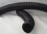 10 metres of Pond Hose Pipe corrugated Flexi hose 1 25mm black