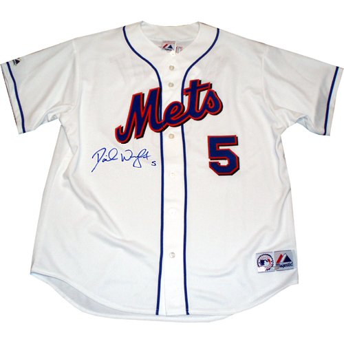 Steiner Sports MLB New York Mets David Wright Home White Replica Jersey