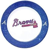 Atlanta Braves 4 Piece Dinner Plate Set (Quantity of 1)