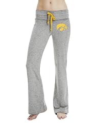 Sports: NCAA Iowa Hawkeyes Womens Lounge Pant (Grey, X-Large) - Wishbone
