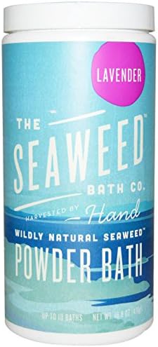 Seaweed Bath Co., Wildly Natural Seaweed Powder Bath, Lavender, 16.8 oz (476 g)