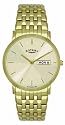 Rotary GB02624/03/DD Gents Gold PVD Stainless Steel Bracelet Watch