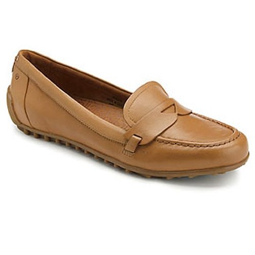 ROCKPORT Women's Jackie Penny Loafer (Sudan Brown 6.5 M)