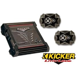 Buy KICKER ZX200.2 200 WATT 2 CHANNEL AMP w PAIR OF KICKER DS693 6x9 SPEAKERS by Kicker now!