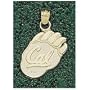 Anderson Jewelry California Golden Bears Claw Gold Charm