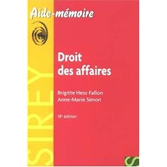 Droit des affaires