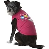 Waghearted Pink Wag Dog Tank Top, X-Small