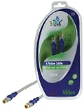 HQ 2.5m Standard S-Video Male to S-Video Male Cable for Transmission of Analogue or Digital Video Signals
