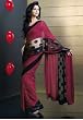 Aboli Printed Georgette Saree / Sari fabric for casual wear