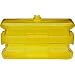 Bradley 133-140 Polycarbonate On-Site Portable Eyewash Tank, Clear/Yellow