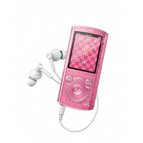 Sony NWZE464P.CEW Series 8GB Walkman - Pink