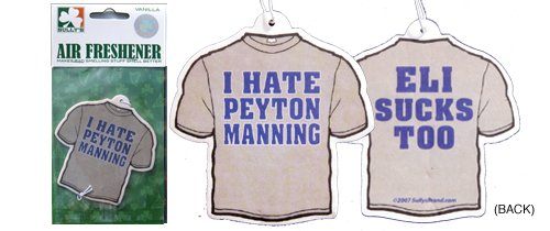 I Hate Peyton Manning Air Freshener