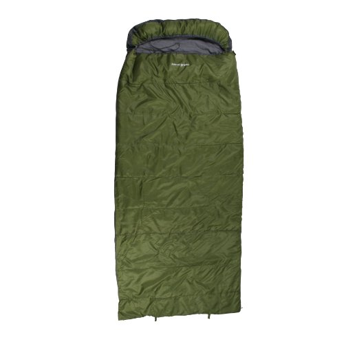 10T Kenai Green Sac de couchage couverture Vert/Gris 235 x 100 cm