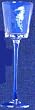 Individually Hand Etched Glass Seahorse Candleholder 10"H Set / 2