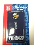 NFL Sculpted 3 D Light Switch Cover - Minnesota Vikings