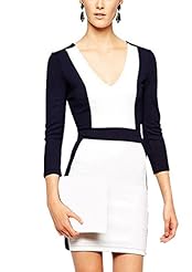 Sexy A-line Shift Elbow Length Sleeves  Dress