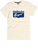 Mens Onitsuka Tiger Logo Whisper White Short Sleeve T Shirt