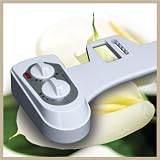 Hyundae Bidet HB-2500 Hot/Cold Water Non Electric Toilet Seat Attachment with Free Portable Travel Bidet