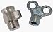 Tools & Hardware : Cobra #829-256 MP Chrome RadiatorVent Key