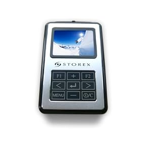 Storex - Disque dur Pi10 (Photo) - Affichage LCD -  Lecteur carte 9en1 "Copie direct depuis carte" - 40 Go