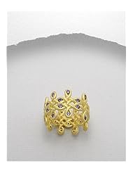CZ Ring In 92.5 Sterling Silver