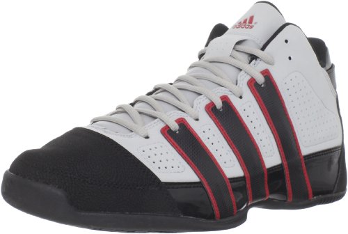 adidas Men's Commander Lite TD Basketball Shoe,Light Onyx/Black/University Red,13 M US