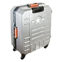 Panzer 1890 luggage - wheeled trolley case 26" suitcase (platinum)