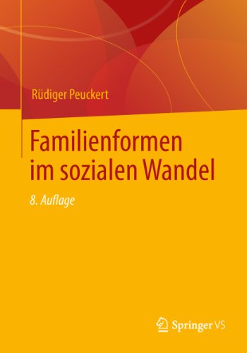 Familienformen im sozialen Wandel (Universitätstaschenbücher) (German Edition)